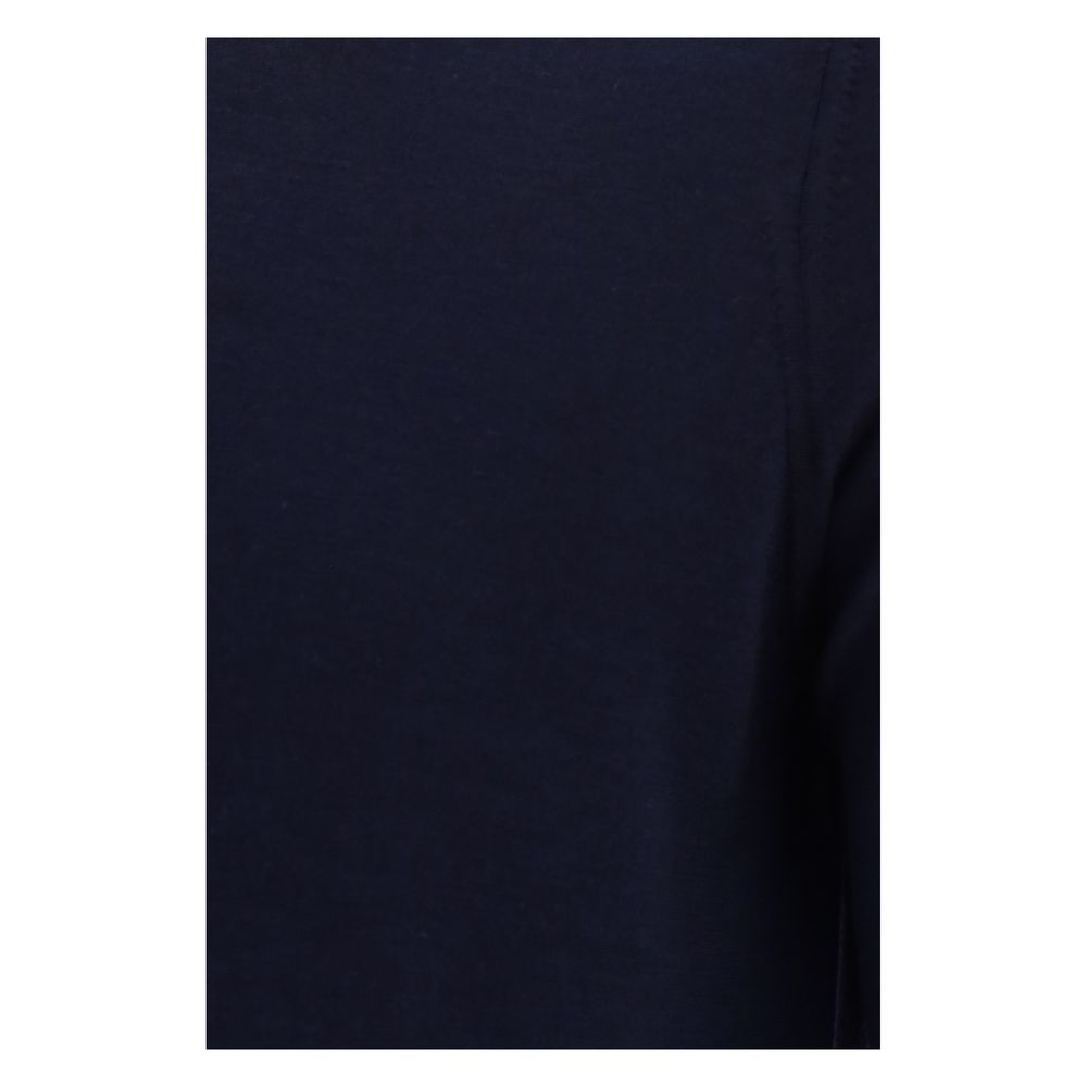 Brunello Cucinelli Blue Wool Oves Aries Sweatshirt Brunello Cucinelli