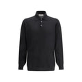 Brunello Cucinelli Black Cashmere Dress Shirt Brunello Cucinelli