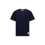 Thom Browne Blue Cotton T-Shirt - Eljoys Fashion 