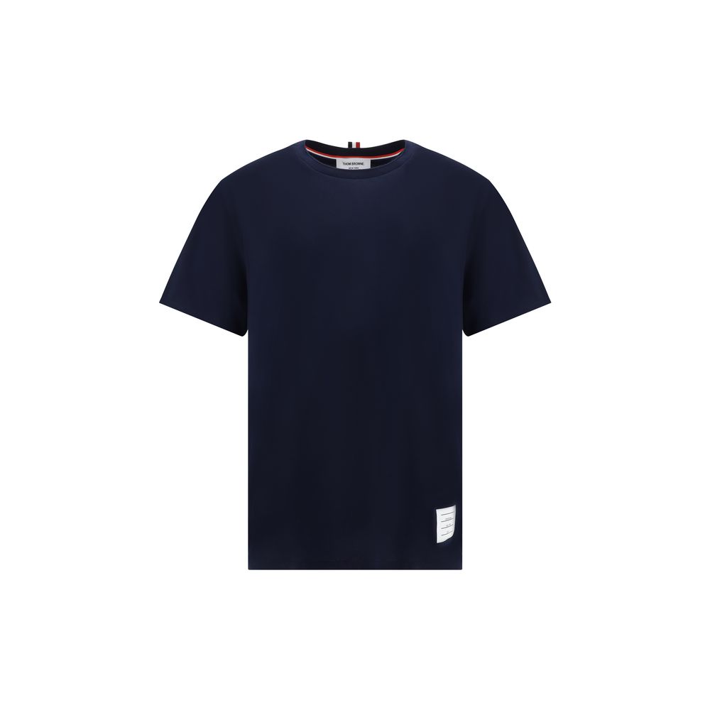 Thom Browne Blue Cotton T-Shirt - Eljoys Fashion 