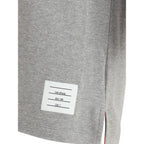 Thom Browne Gray Cotton T-Shirt Thom Browne