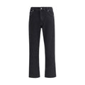 Represent Black Cotton Straight-Leg Jeans Represent