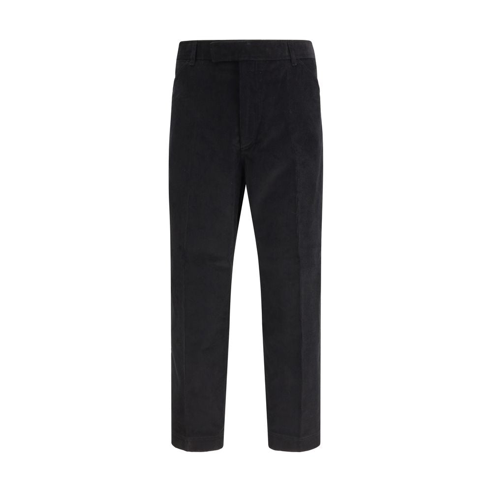 Thom Browne Black Cotton Chino Pants Thom Browne