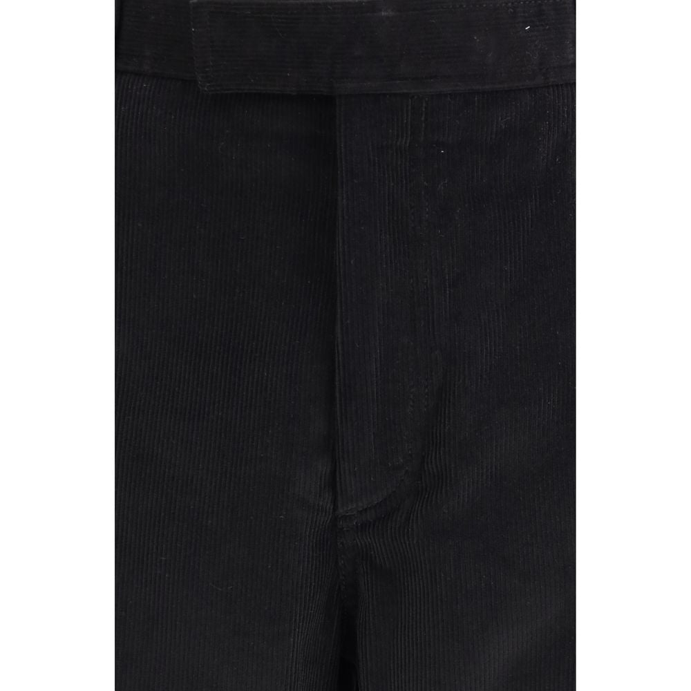 Thom Browne Black Cotton Chino Pants Thom Browne
