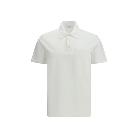 Givenchy White Cotton Polo Shirt Givenchy