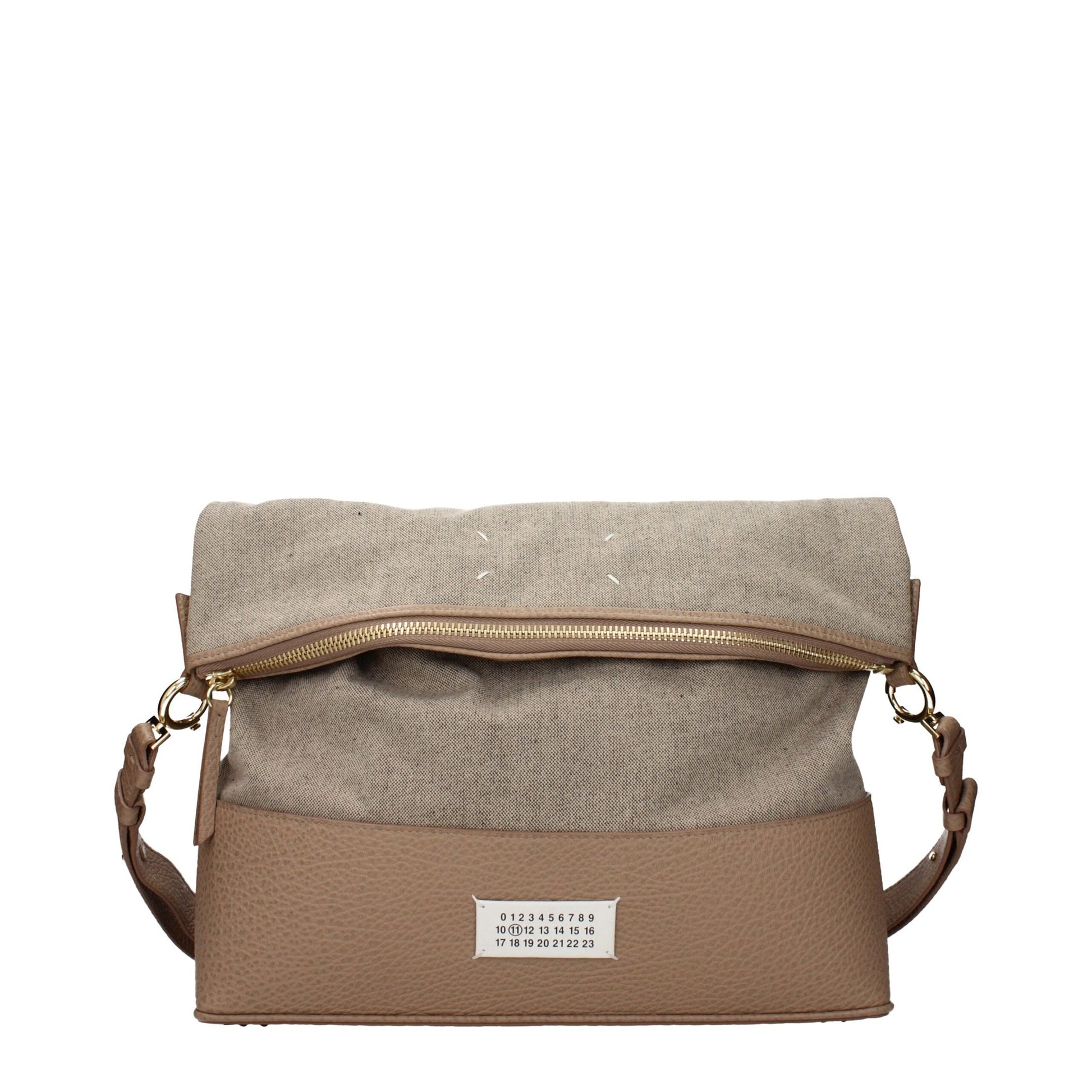 Maison Margiela Beige Fabric Shoulder Bag Maison Margiela