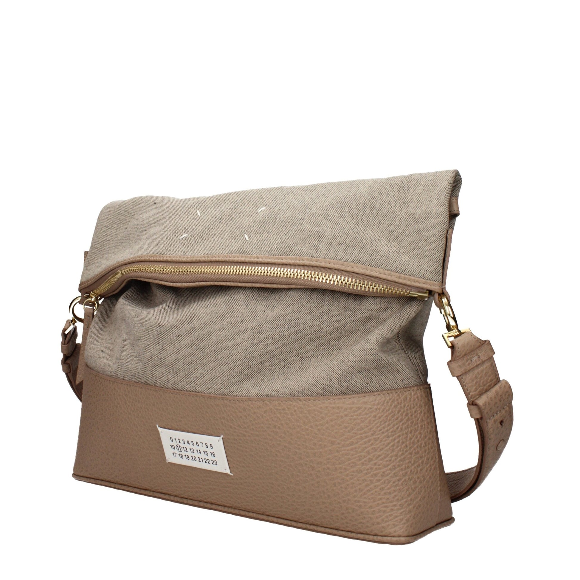 Maison Margiela Beige Fabric Shoulder Bag Maison Margiela