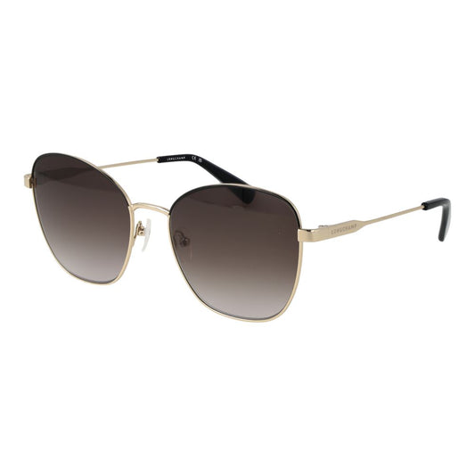 Longchamp Gold Metal Sunglasses Longchamp