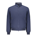 Norway 1963 men's blue cotton jacket with front pockets and button closure, casual and stylish outerwear.