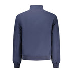 Norway 1963 men's blue cotton jacket with a classic fit, featuring a front zipper and collar detail.