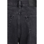 Chloé Black Cotton High-Waisted Jean Chloé