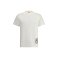 Burberry White Cotton T-Shirt Burberry