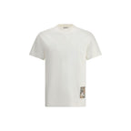Burberry White Cotton T-Shirt Burberry
