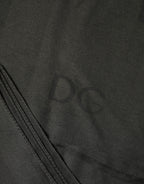 Dolce & Gabbana Black Modal Neck Wrap Men Shawl Men Scarf - Eljoys Fashion 