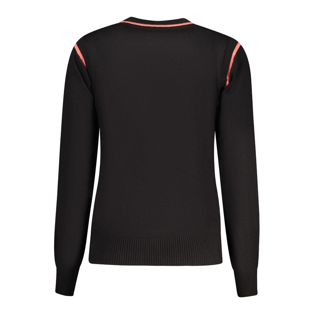 North Sails Nero Viscosa women's sweater featuring a stylish, comfortable design in black, perfect for casual wear.