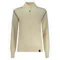 North Sails Bianco Viscosa Donna maglia, lightweight white women's blouse with a relaxed fit and soft fabric.