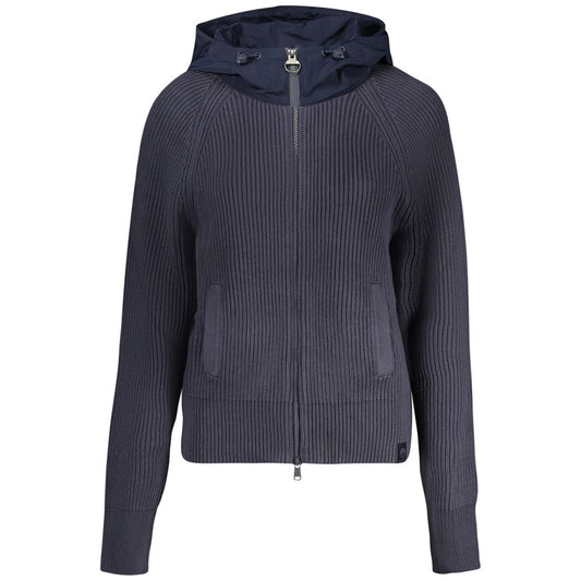 North Sails Blu Polyester Women Cardigan North Sails
