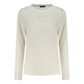North Sails Bianco cotton women's T-shirt featuring a classic design and comfortable fit, displayed on a neutral background.
