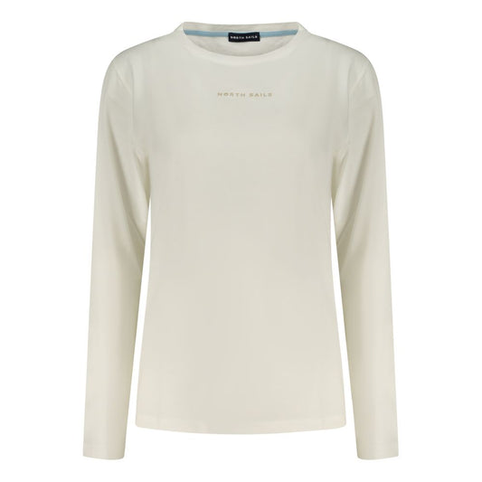 North Sails Bianco Cotton Women T-Shirt North Sails