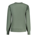North Sails Verde Viscosa women's sweater featuring a relaxed fit and green color, displayed on a mannequin.
