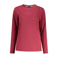 North Sails Rosso cotton women's T-shirt with short sleeves and crew neckline, featuring a sleek, casual design.