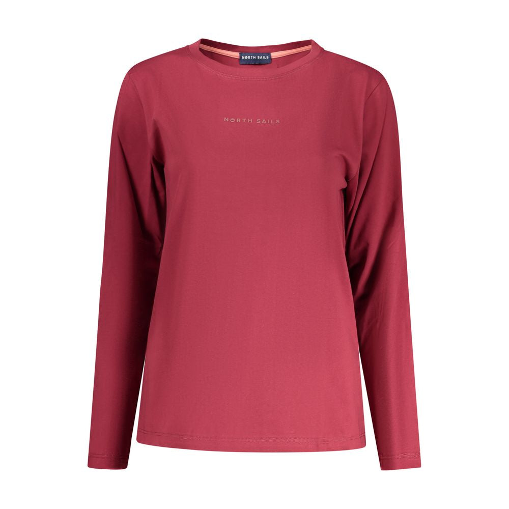 North Sails Rosso Cotton Women T-Shirt North Sails
