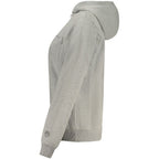 North Sails Grigio Cotton Women Hoodie North Sails