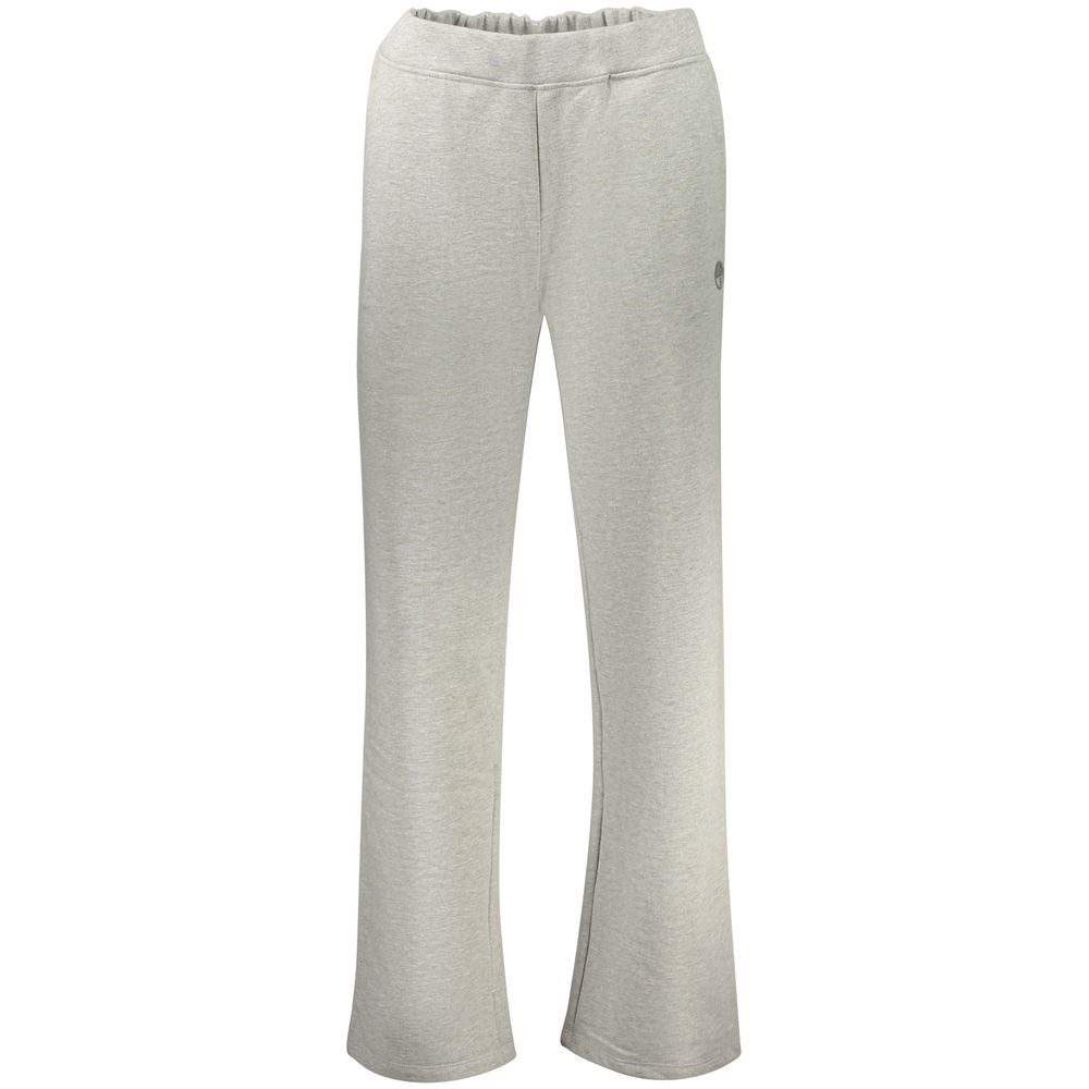 North Sails Grigio cotton women's sweatpant featuring a relaxed fit and elastic waistband, perfect for casual wear.