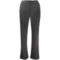 Black North Sails cotton women's sweatpant with relaxed fit and elastic waistband, casual loungewear for comfortable style.