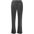 Black North Sails cotton women's sweatpant with relaxed fit and elastic waistband, casual loungewear for comfortable style.