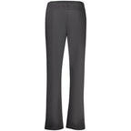 Black North Sails women's cotton sweatpant with elastic waistband and relaxed fit, perfect for casual wear.