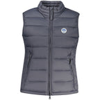 North Sails Grigio polyester women’s jacket with a fitted design and full-length zipper, suitable for casual and outdoor wear.
