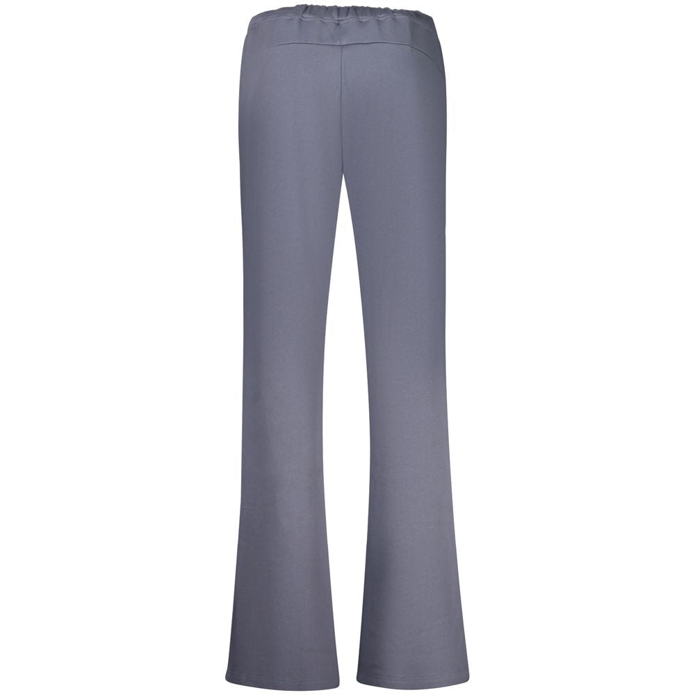North Sails Blu Cotton Woman Sweatpant showing soft blue fabric, elastic waistband and relaxed fit for casual wear.