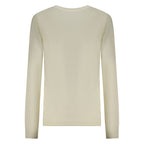 North Sails Bianco Poliammide women’s sweater featuring a cozy knit design and classic fit, perfect for casual wear.