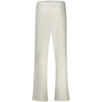 North Sails Bianco Cotton women's sweatpant with relaxed fit and elastic waistband, casual and comfortable clothing for women.