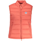 North Sails Rosso polyester women's vest, lightweight outdoor apparel with a sleek design and front zipper.