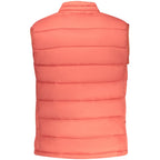 North Sails Rosso polyester women's vest showing a sleek red design and lightweight fabric, suitable for outdoor activities.