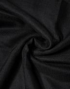 Dolce & Gabbana Black Cashmere Knit Neck Wrap Shawl Scarf - Eljoys Fashion 
