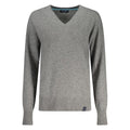 North Sails Grigio Poliammide women’s sweater, lightweight knit in grey, featuring a relaxed fit and classic crew neckline.