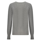 North Sails Grigio Poliammide women’s sweater showing a cozy knit design and casual fit in a light gray color.