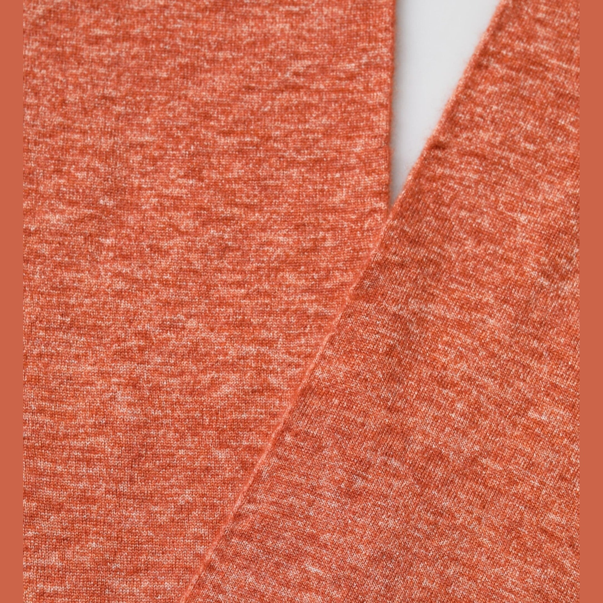 Dolce & Gabbana Orange Silk Cashmere Neck Wrap Shawl Scarf Dolce & Gabbana