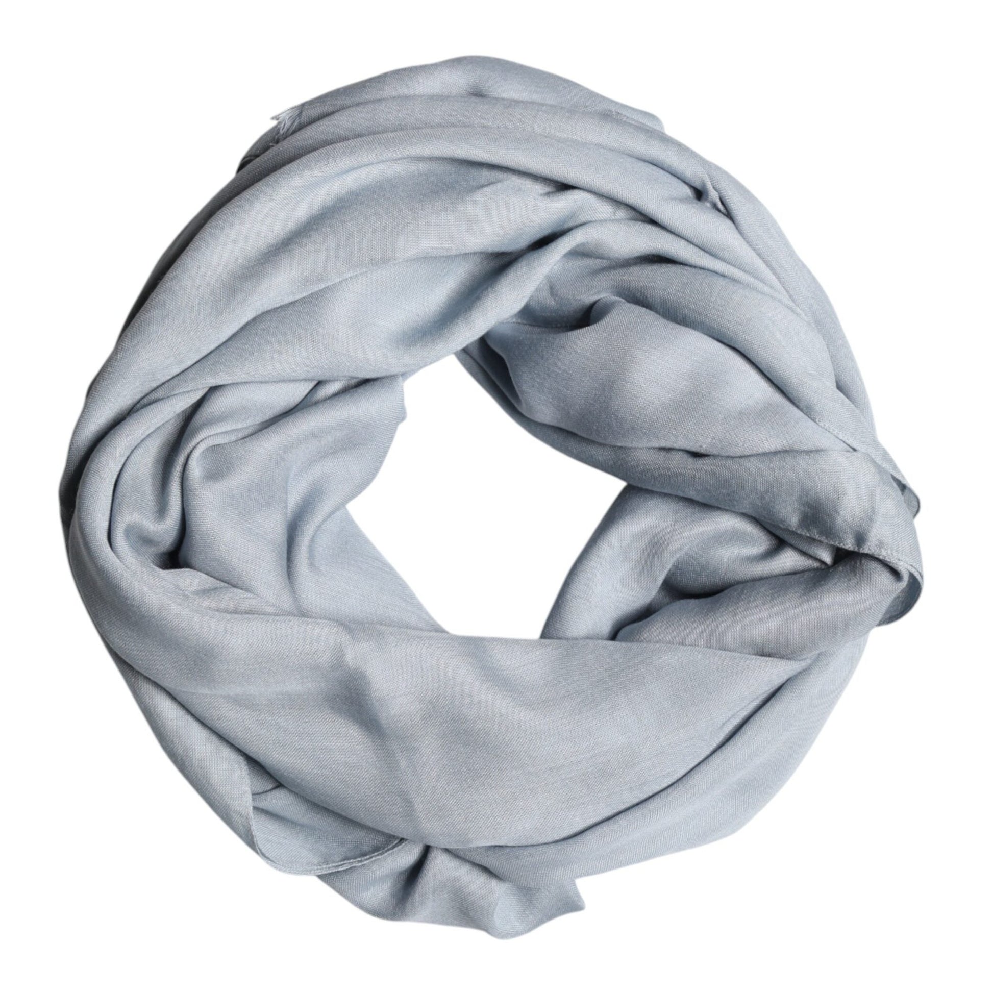 Dolce & Gabbana Light Blue Cashmere Knitted Shawl Dolce & Gabbana