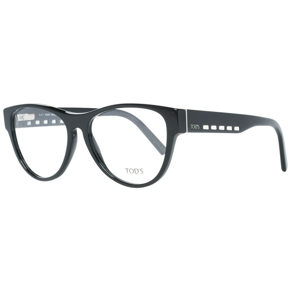 Tod's Black Plastic Glasses Frames