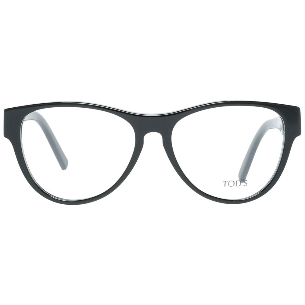 Tod's Black Plastic Glasses Frames