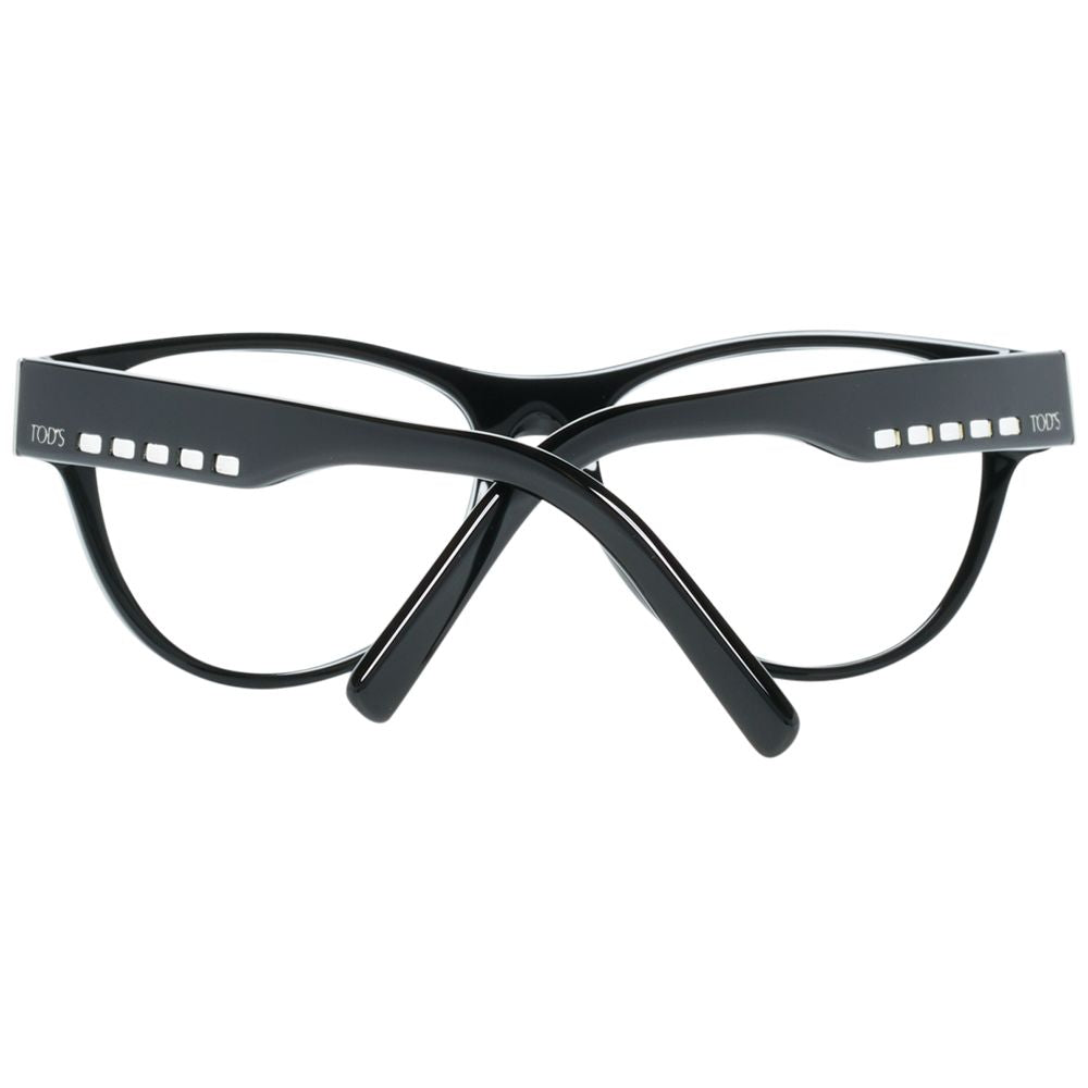 Tod's Black Plastic Glasses Frames