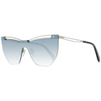 Just Cavalli silver metal sunglasses with sleek frame and dark tinted lenses, stylish accessory for sun protection.