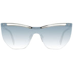 Just Cavalli silver metal sunglasses with sleek frame and dark tinted lenses, stylish accessory for sun protection.