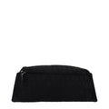 Black fabric backpack from Valentino Garavani featuring sleek design and adjustable straps, ideal for stylish everyday use.