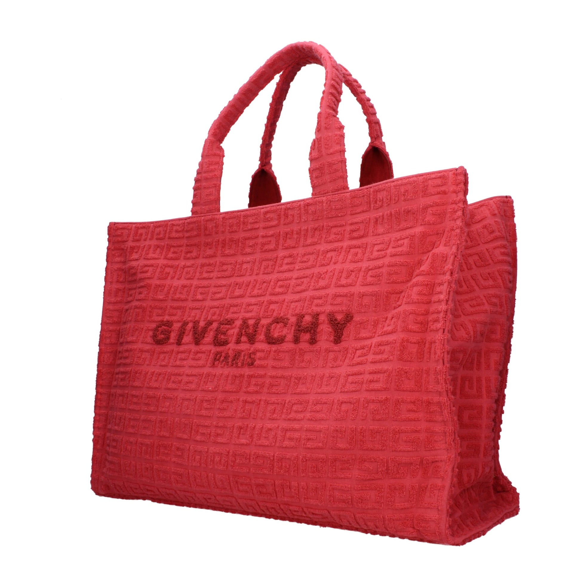 Givenchy Red Fabric Handbag