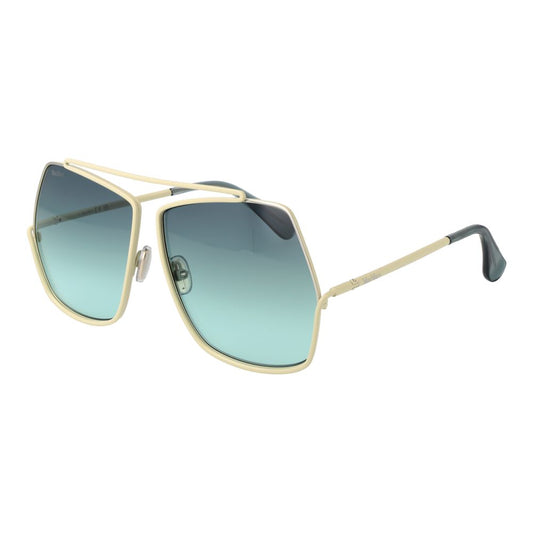 Max Mara Turquoise Metal Sunglasses Max Mara